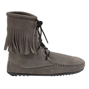 Minnetonka ankle moccasin